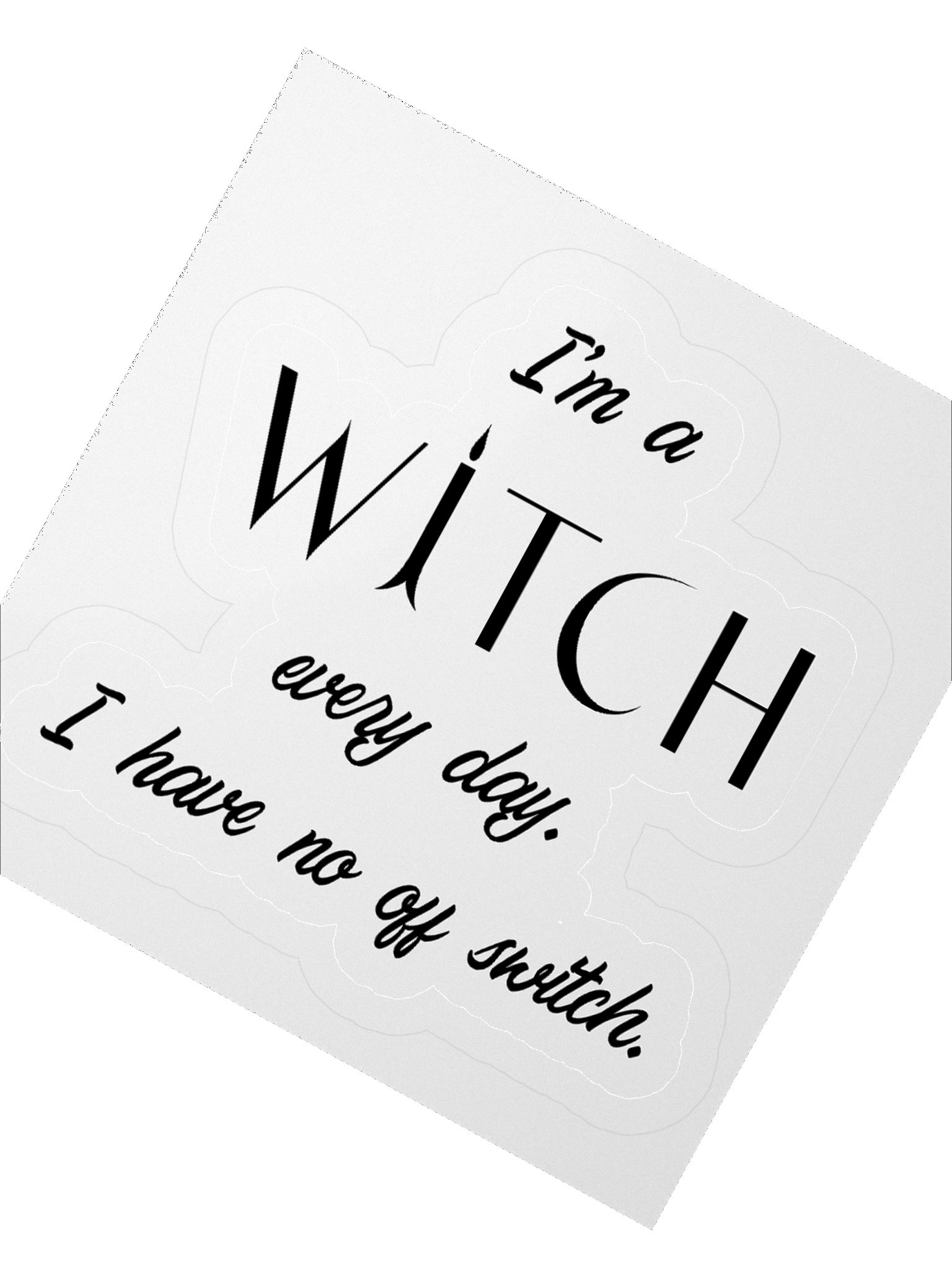 I'm a Witch Sticker product image (2)