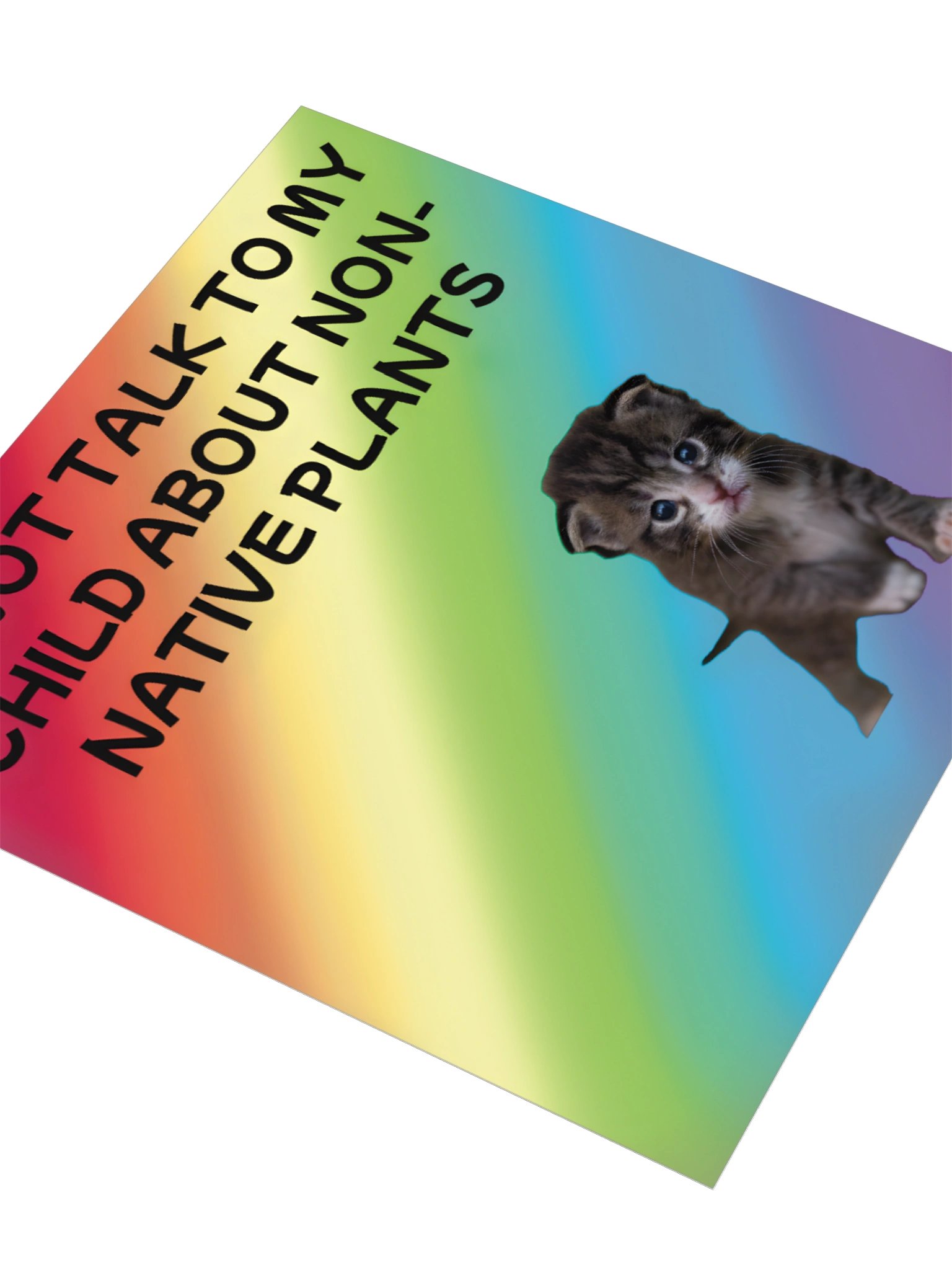 Do Not Talk to My Child About Non-native Plants Sticker product image (7)