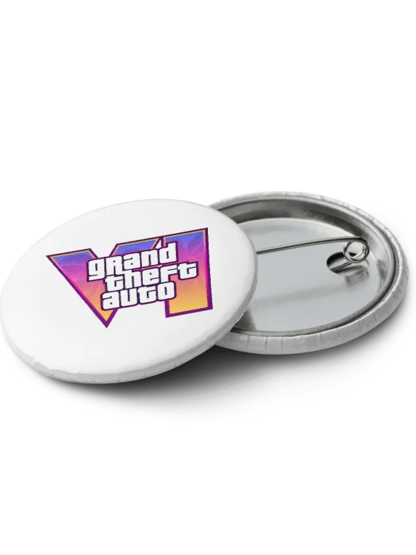 GTA VI Pin Buttons – Set of 5 ( Fan Design ) product image (2)