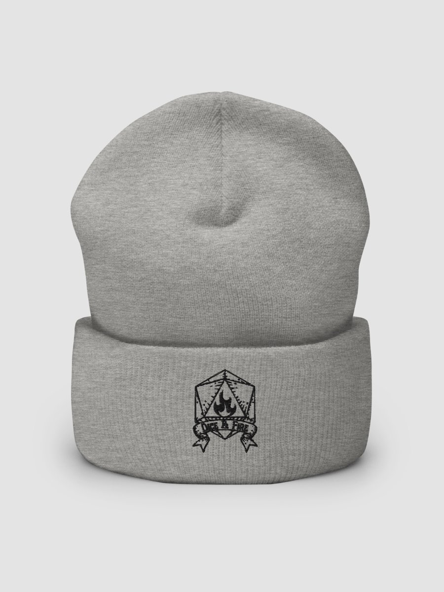 Dice and Fire Beanie (Light Colours) product image (1)