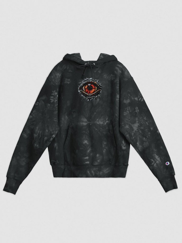Embroidered Color Eyes of Imagination Champion Tie Dye Hoodie product image (1)