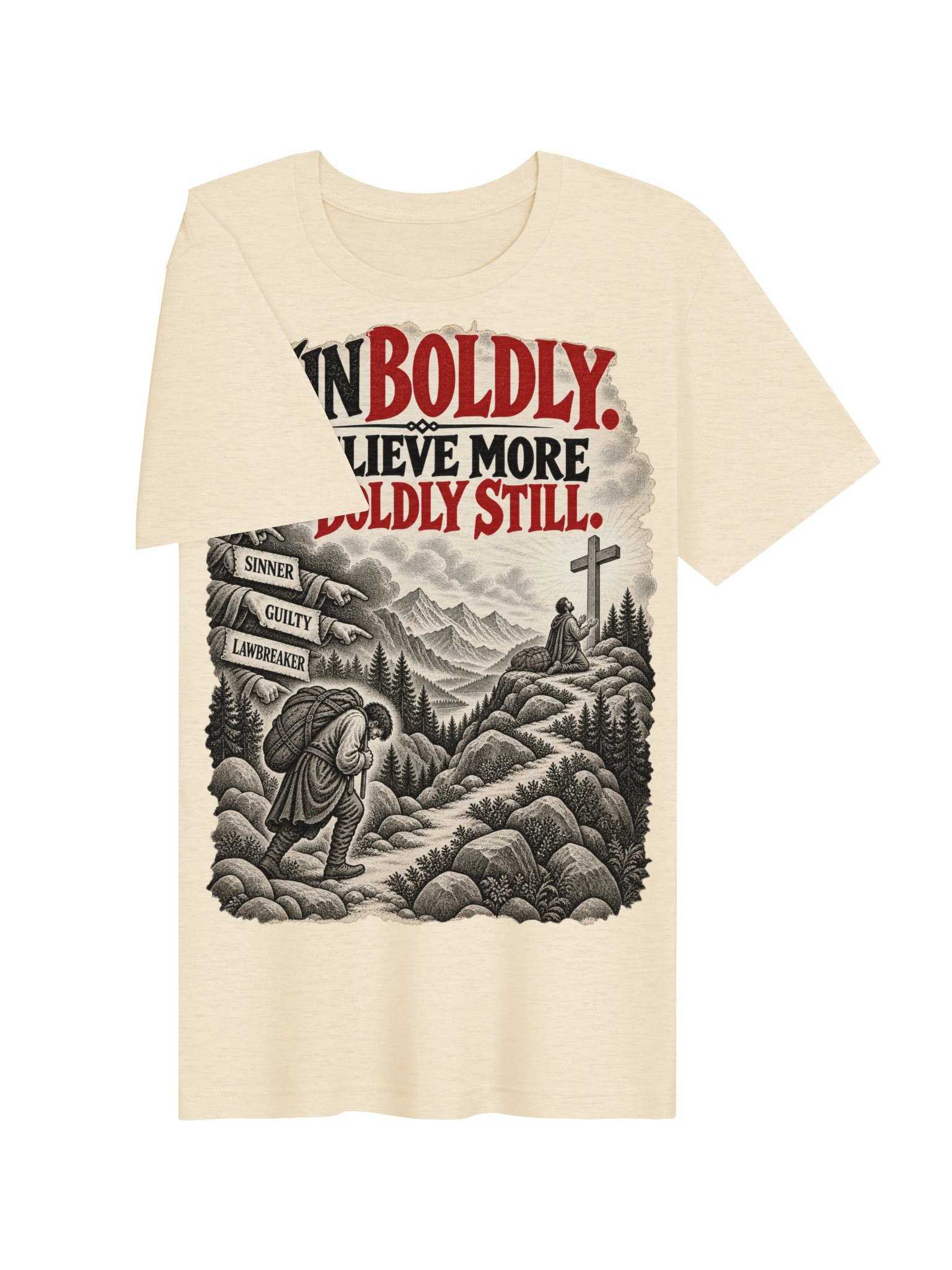 Sin Boldly T-shirt product image (115)