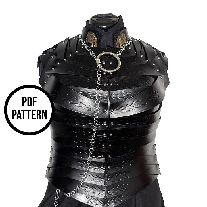 Sansa Leather Armor - PDF Pattern for Cosplay product image (2)