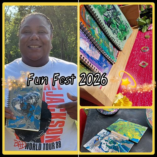 Appreciate everyone at Fun Fest including the Great @fundamentalsoundco 6 years cheers to more 💫

The journals were highlight...