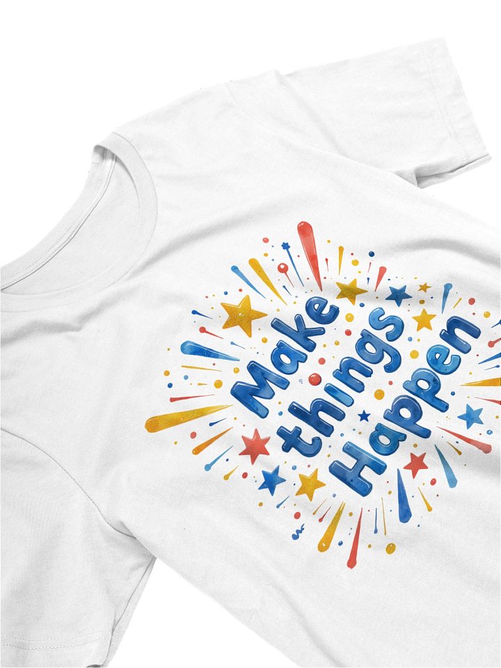 Make Things Happen Inspirational T-Shirt product image (2)