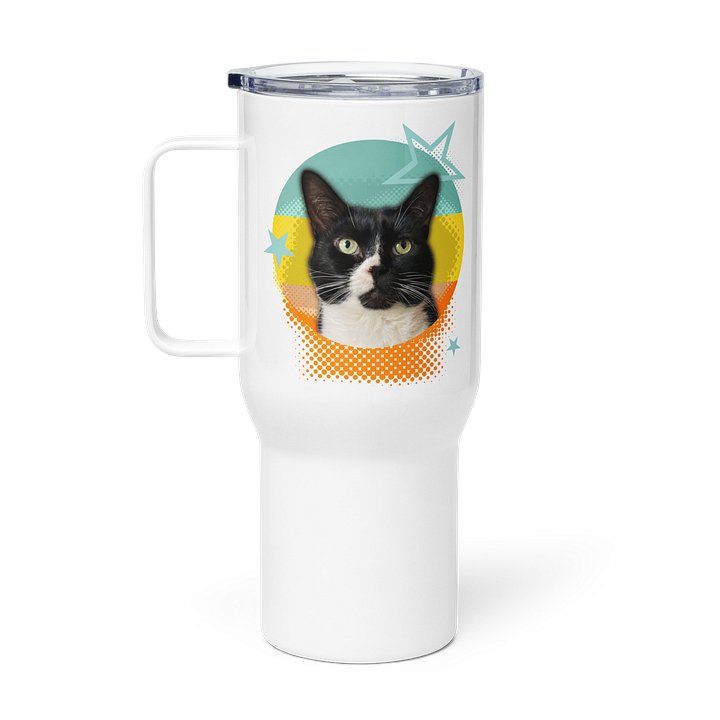 Retro Onyx Travel Mug | Tasse de voyage product image (1)