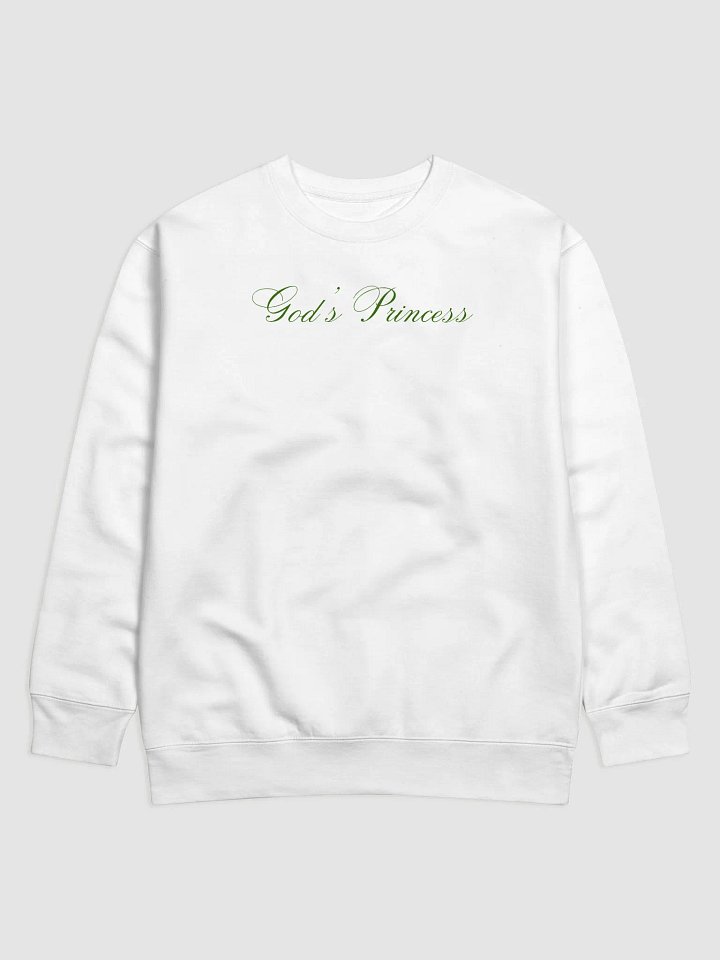 God's Princess (Dark Green Script) Crewneck product image (1)