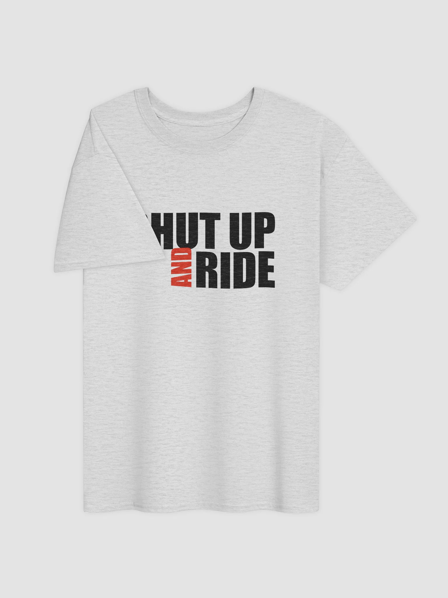 Shut Up and Ride Tee - Any Brand (Light) product image (3)