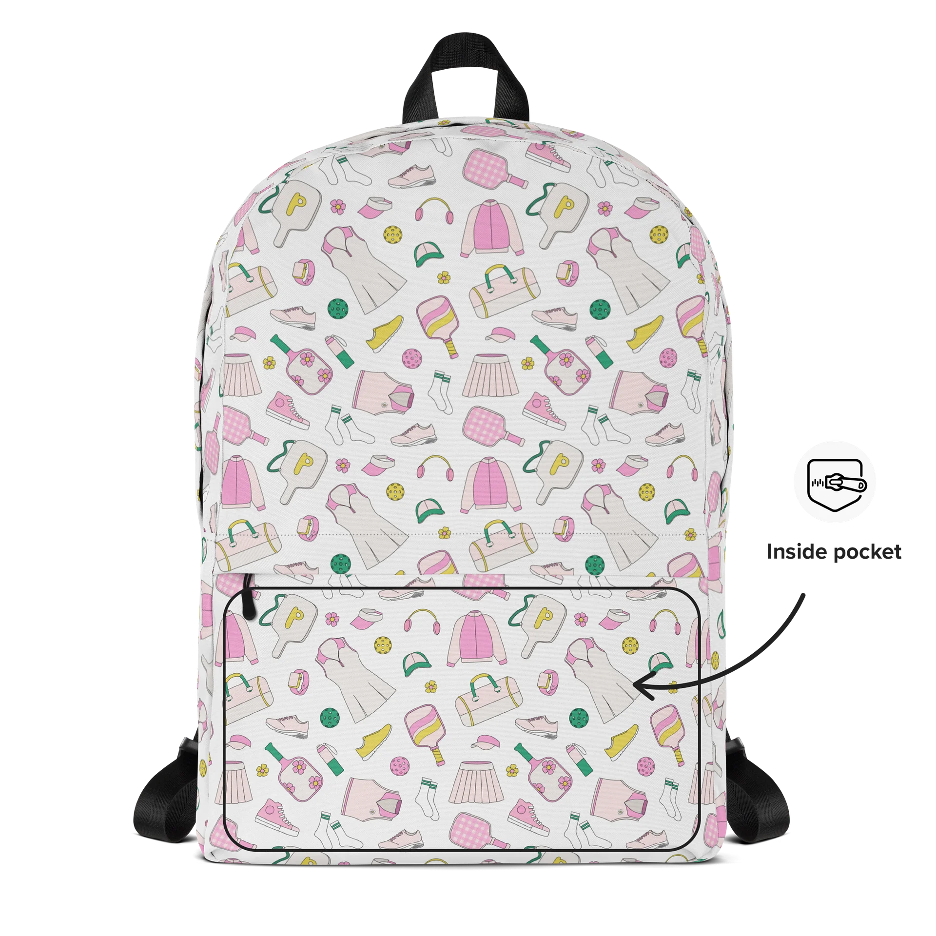 Power Pink Pickleball Backpack with Pocket product image (5)