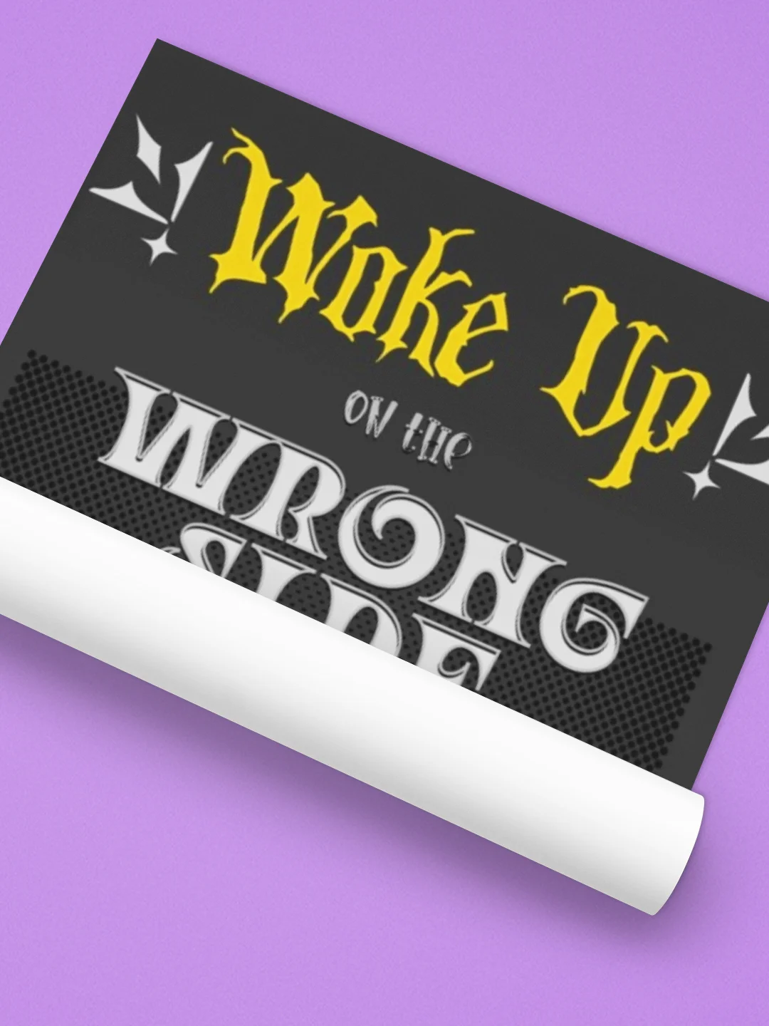 Wake Up on the Wrong Side of the Matrix - Cyberpunk Dystopian Poster product image (10)