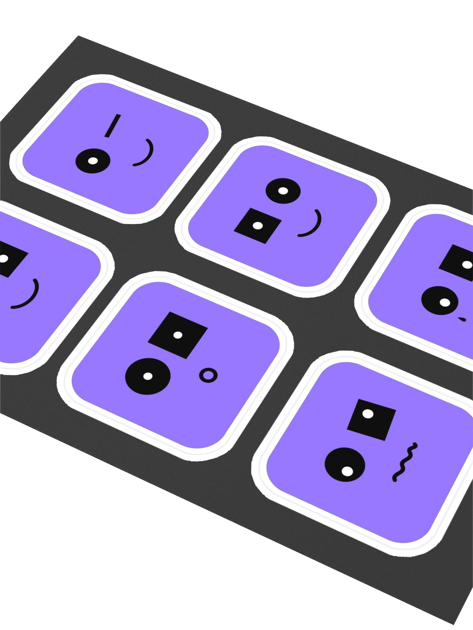 Mascot moods, sticker sheet product image (2)