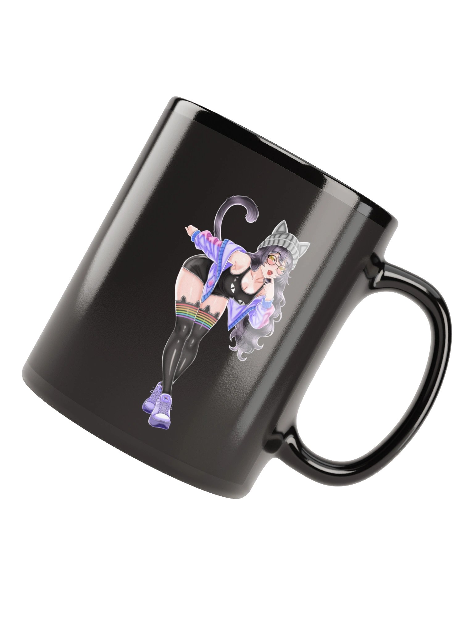Leaning Mug (Black) product image (7)