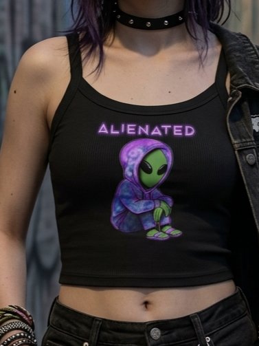 ALIENATED Micro Rib Tank Top product image (1)