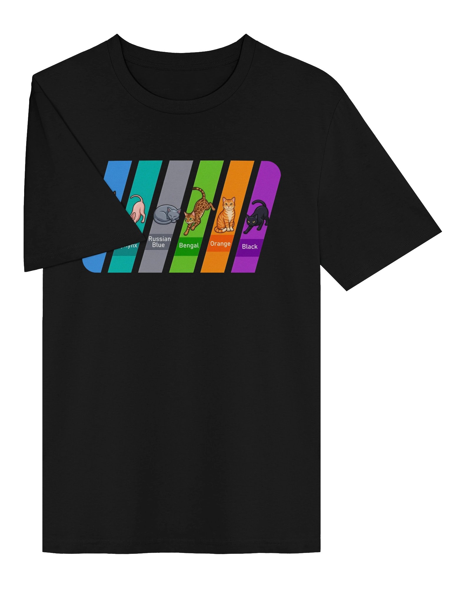 Cat Breeds T-shirt product image (2)