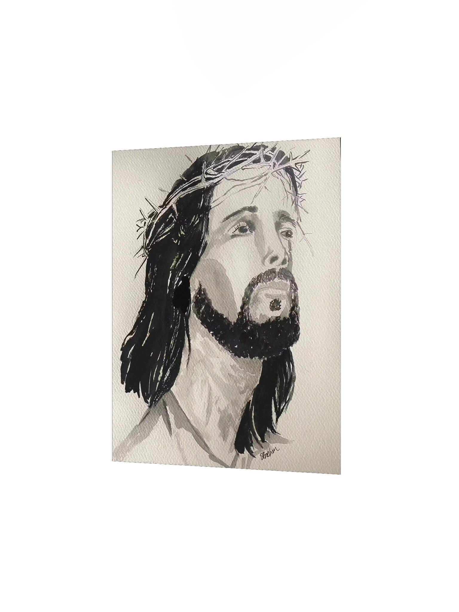 Christ Head 8" x 10" product image (4)