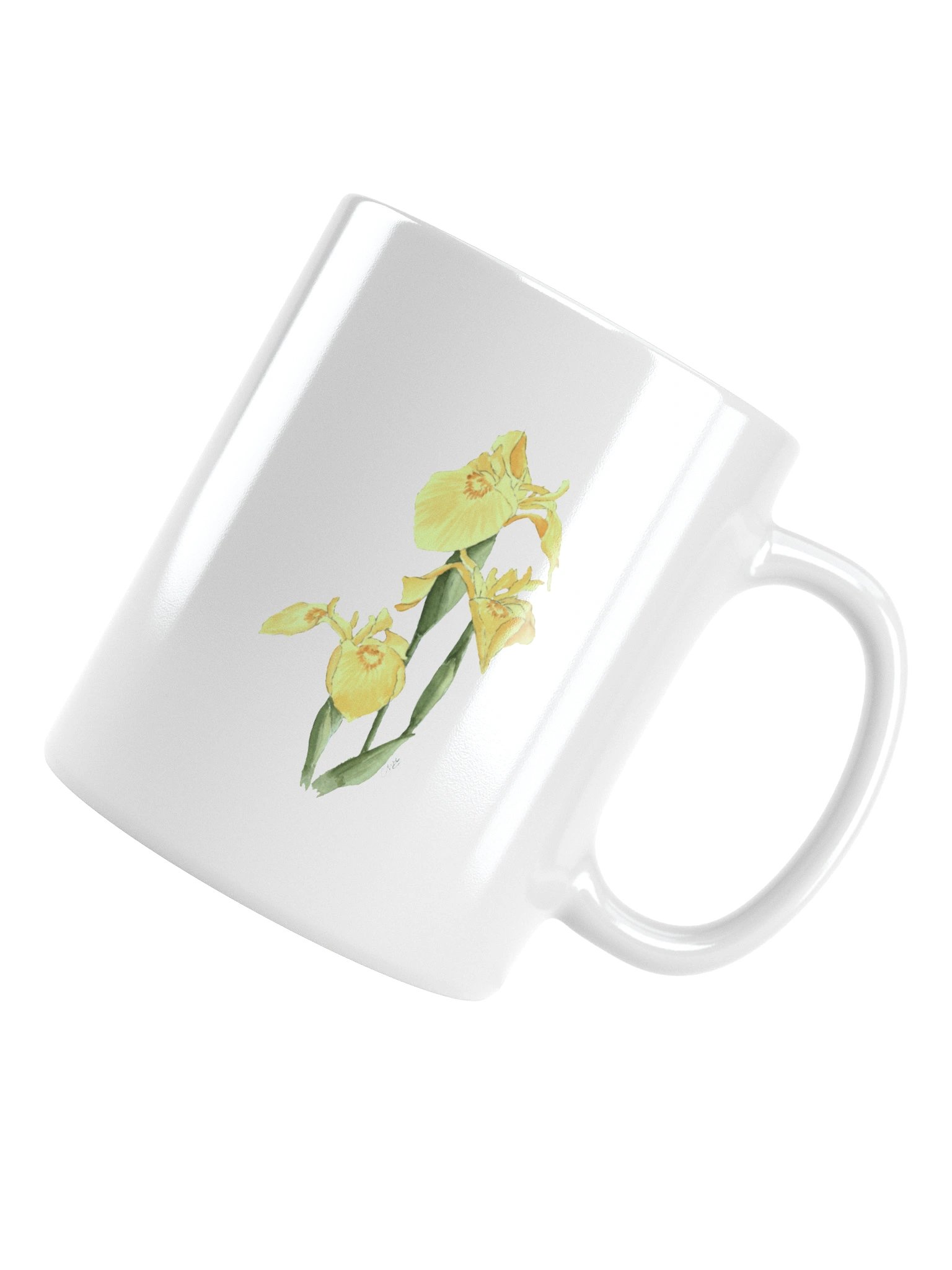 Iris Delight White Mug product image (4)