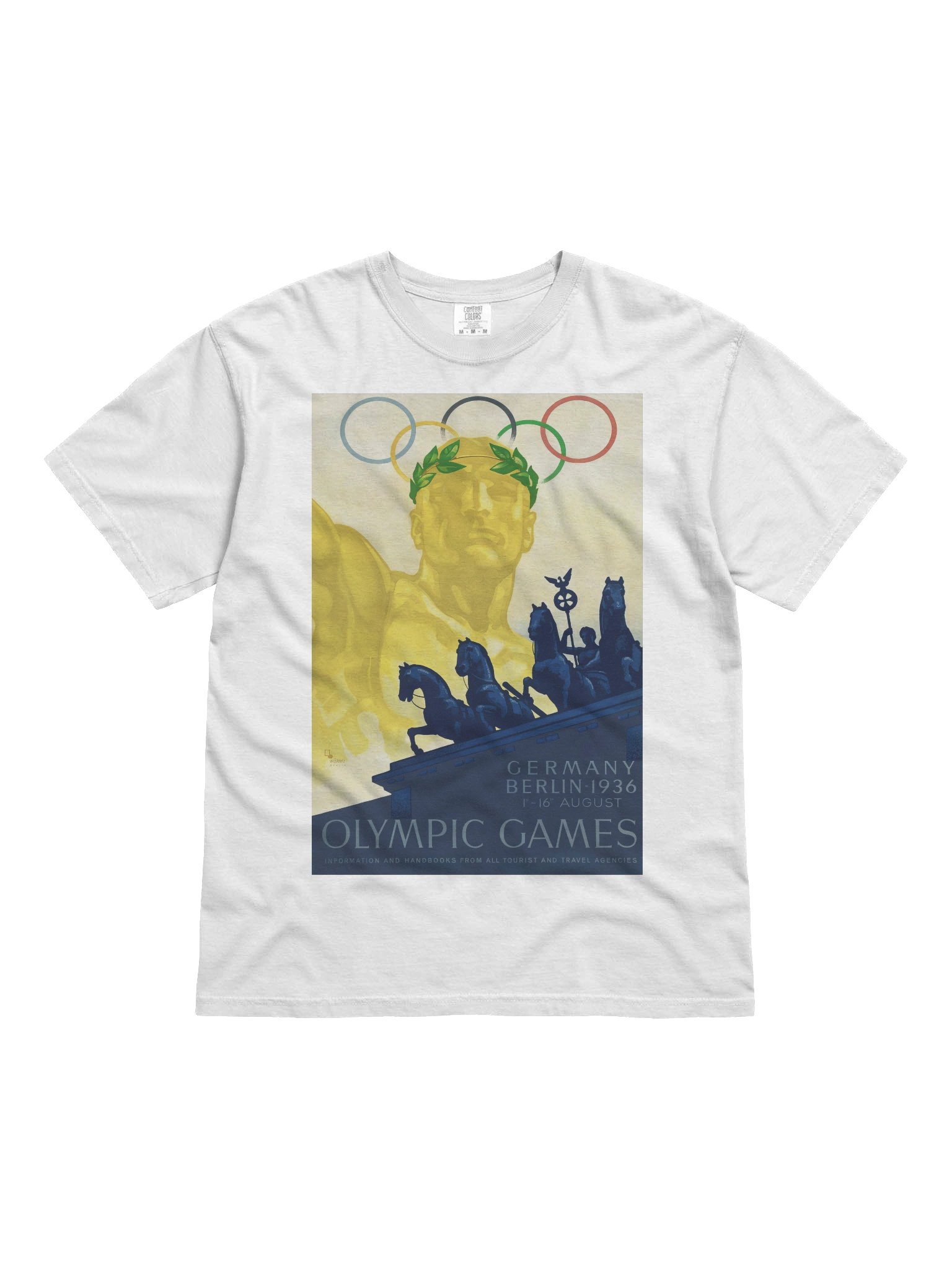 Berlin 1936 Olympic Poster Tee product image (11)