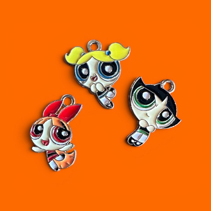 Power Puff Sisters Whinny Winners Braid and Bridle Charms for Horses | Little Shop of Ponies product image (1)