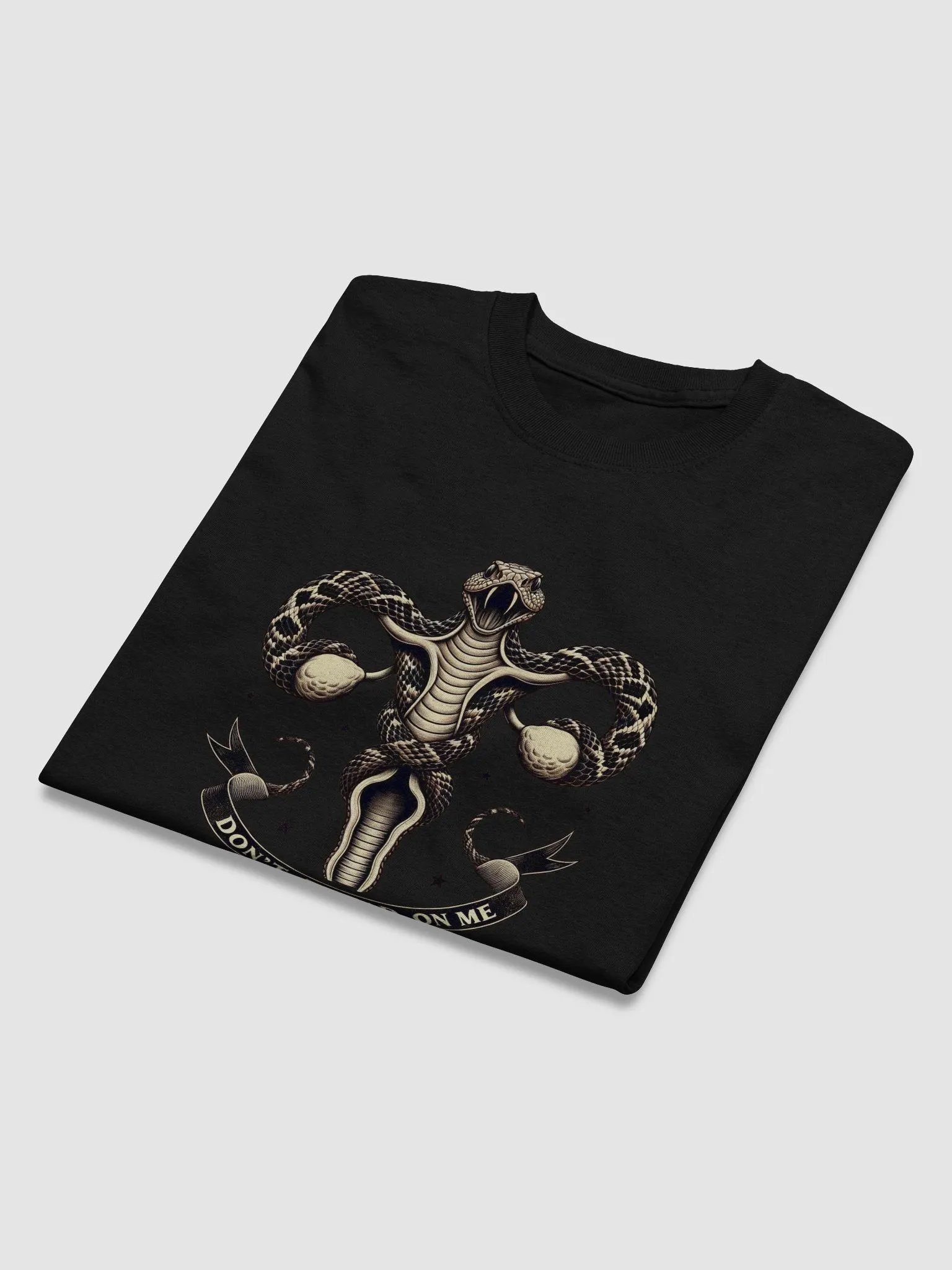Don’t Tread on Me Snake Tshirt product image (3)
