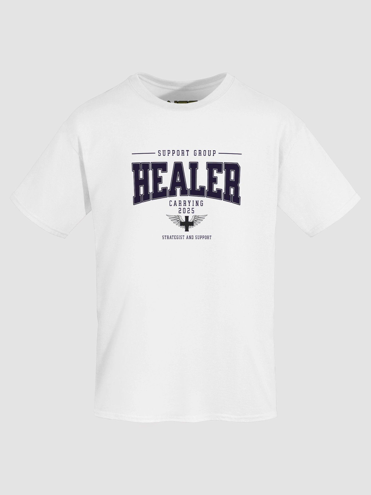 "HEALER" Winged Support Strategist T-Shirt product image (59)