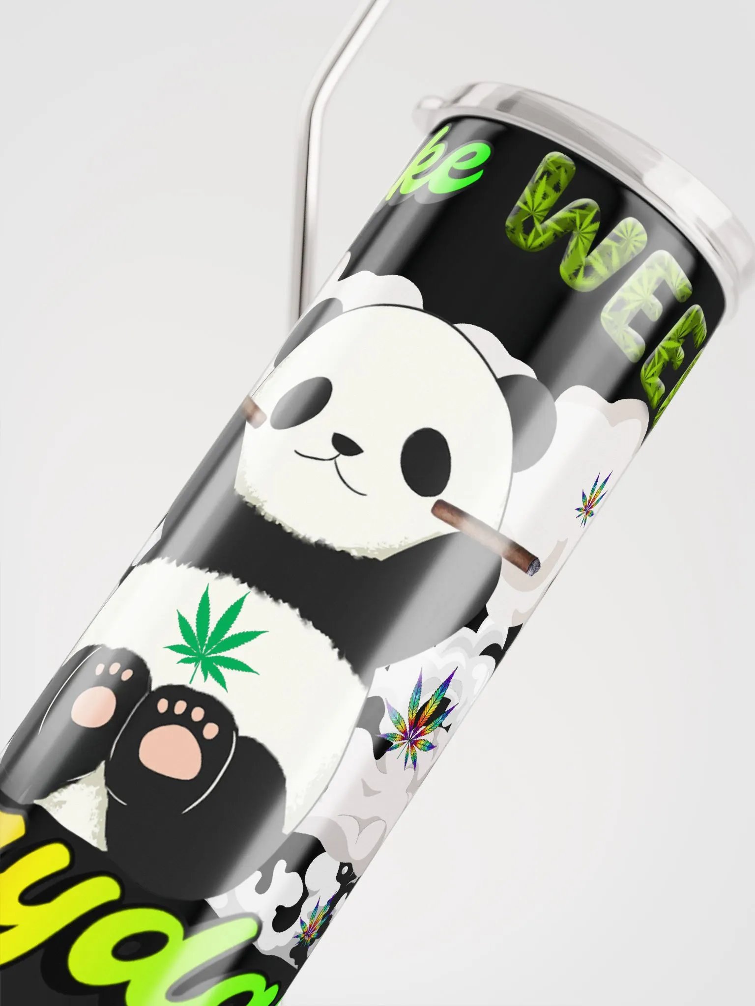 Smoke Weed Everyday Tumbler w/ Straw product image (5)