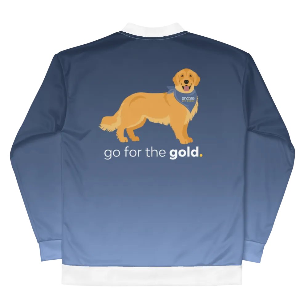 Encore VET MED Go for the Gold Bomber Jacket product image (12)