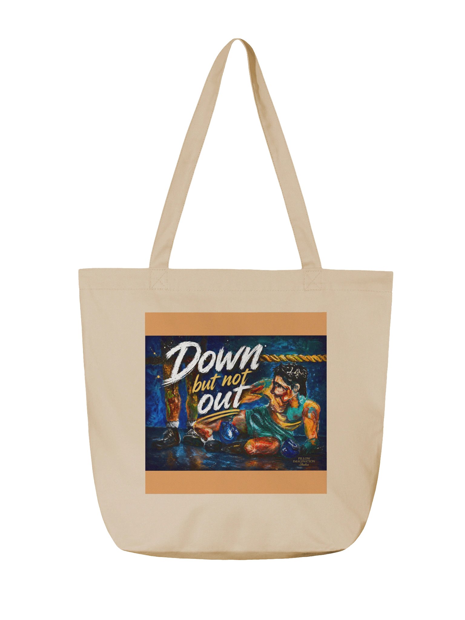 Down But Not Out — Organic Cotton Tote product image (2)