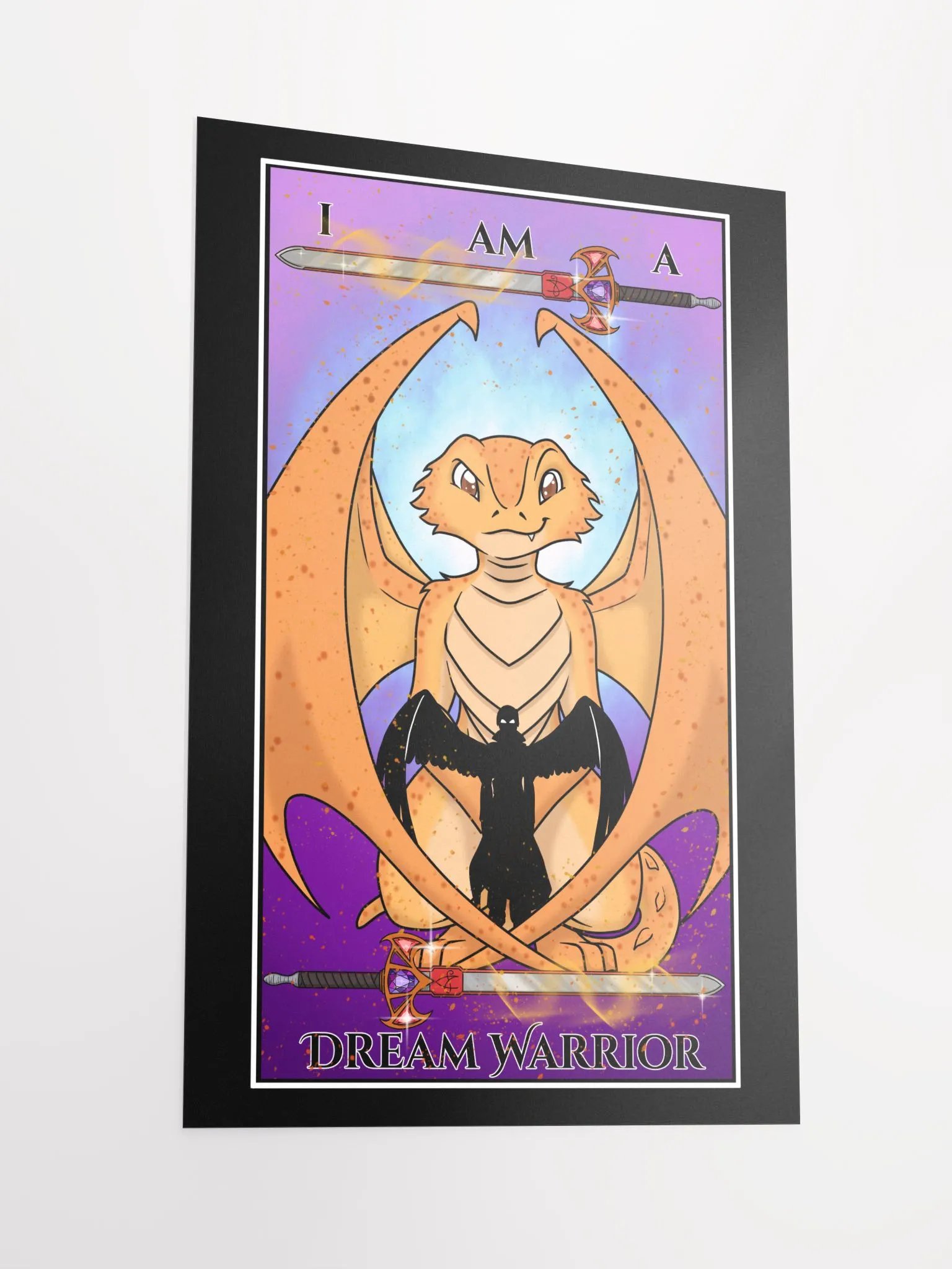 Day of the Dragon "Strength" Tarot Card Poster product image (2)