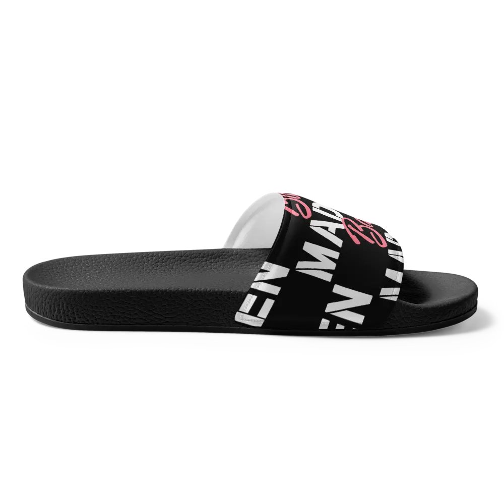 MaddenBae Mens Signature Slides Black product image (3)
