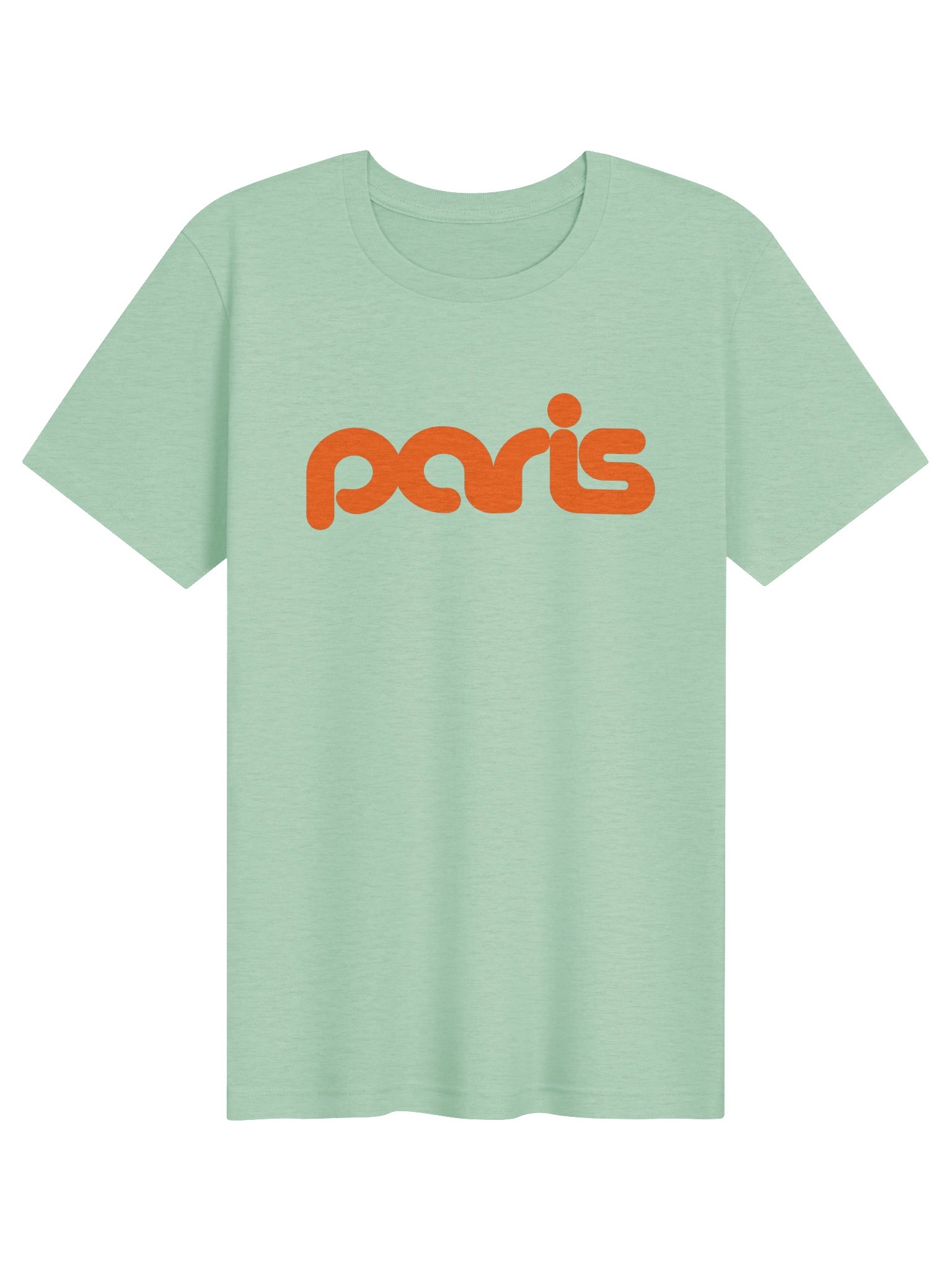 Paris Orange Logo Tee product image (1)