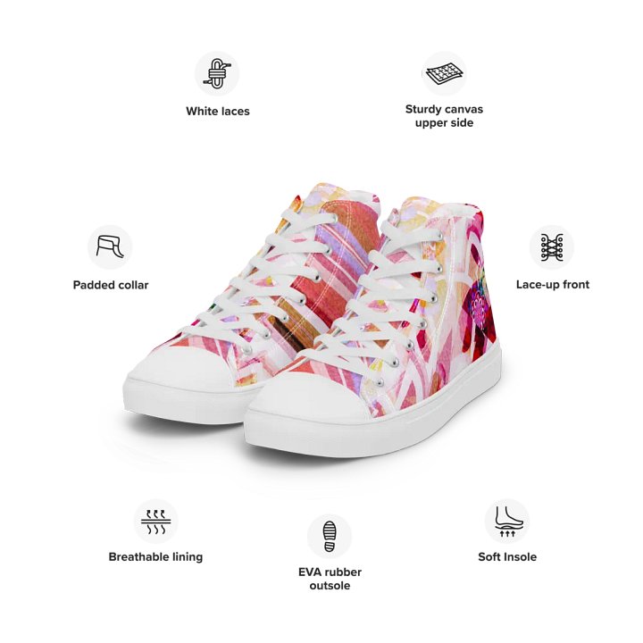 Glitchy Floral Stripes product image (2)