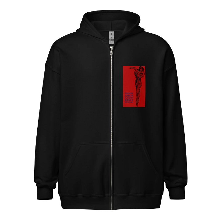 "Carmen" Unisex - Zipper Hoodie - Red product image (1)
