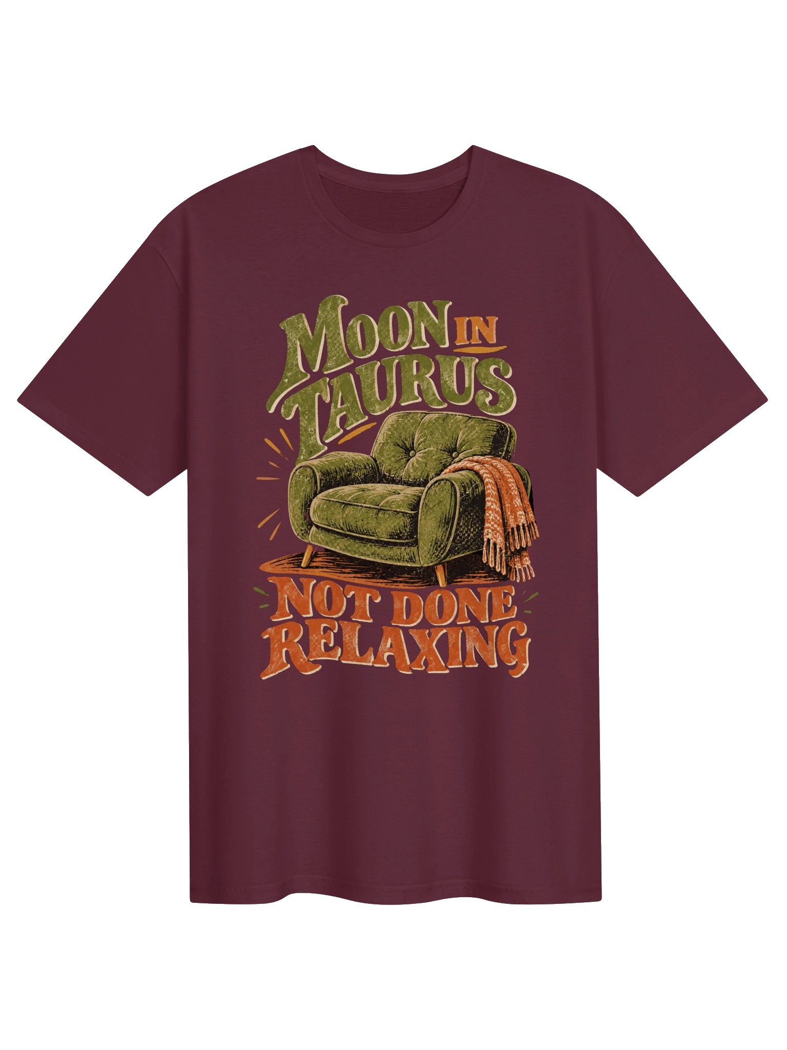 Moon in Taurus Not Done Relaxing Tee product image (1)