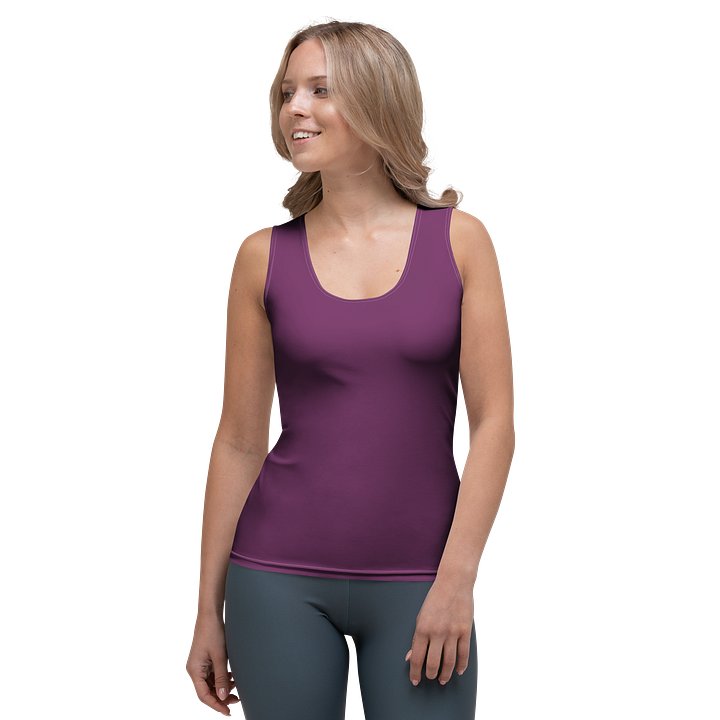Clinical Racerback Performance Tank (Palatinate Purple) product image (1)