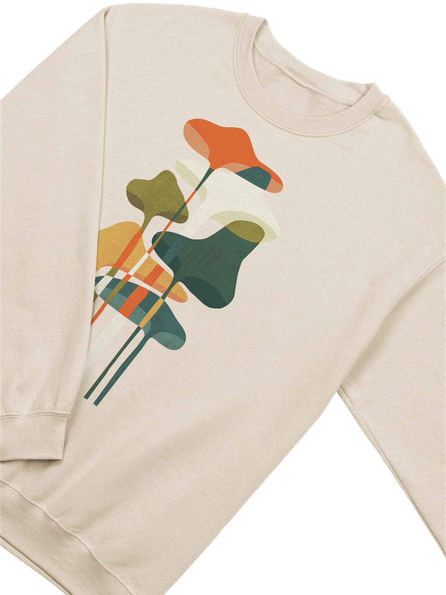 wild mushrooms graphic sweatshirt product image (47)