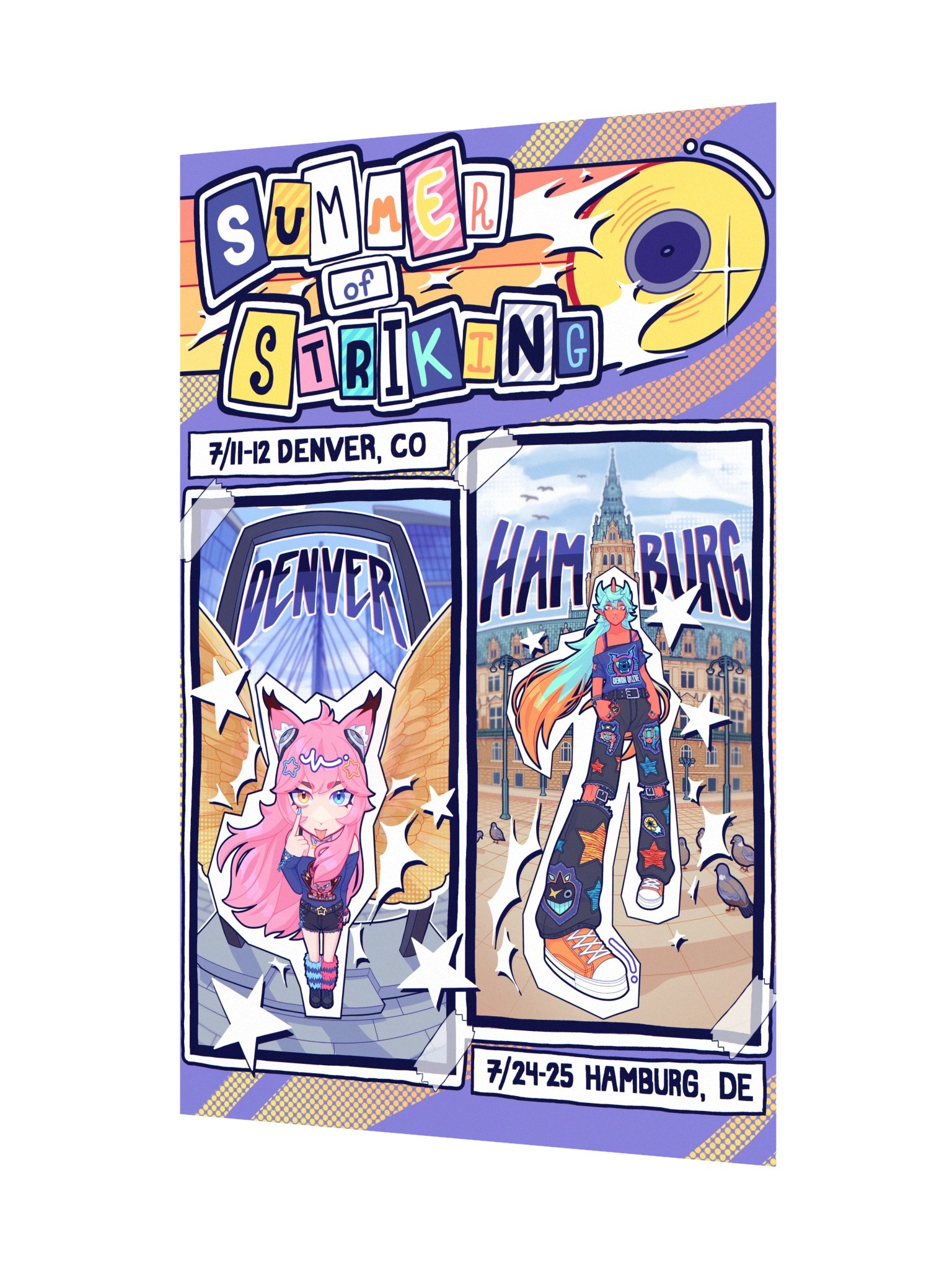 Summer of Striking Print 12" x 18" (RTS2/WTS) product image (3)