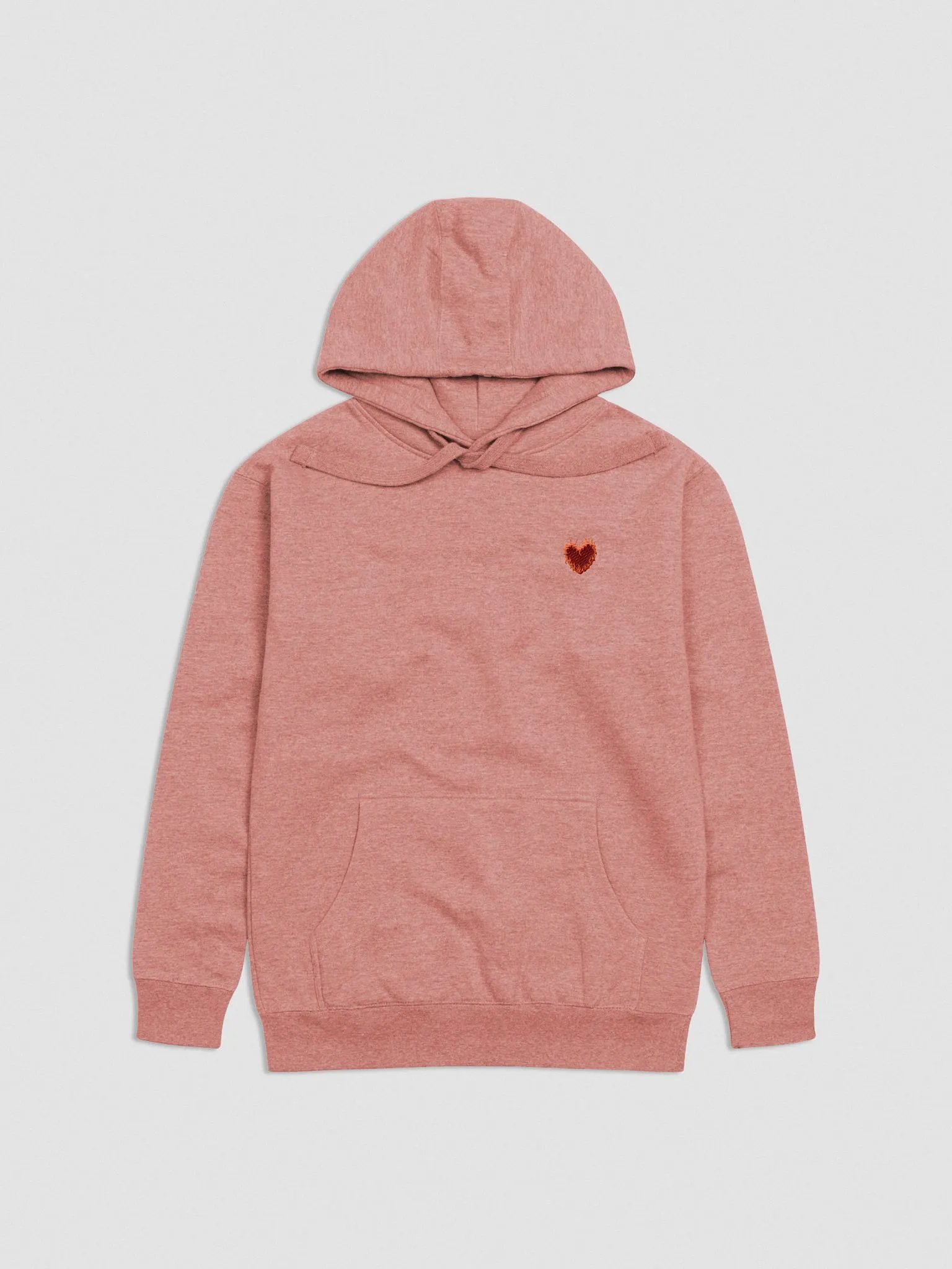SnugglesCat Flaming Heart Logo | Embroidered Hoodie product image (1)