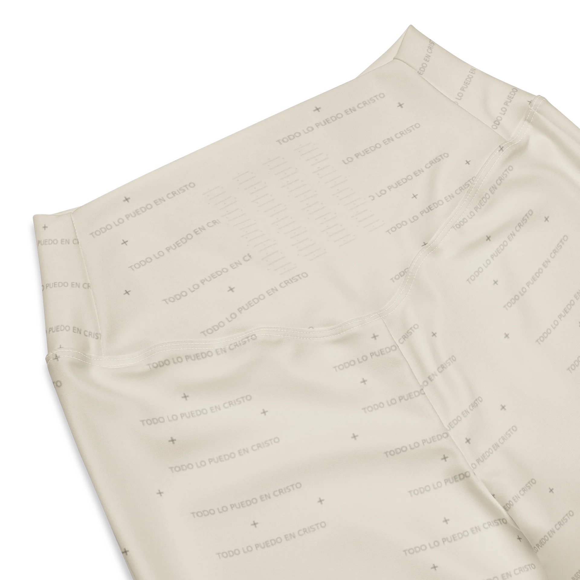 Flare Leggings — Women Who Lift (Cream) product image (11)