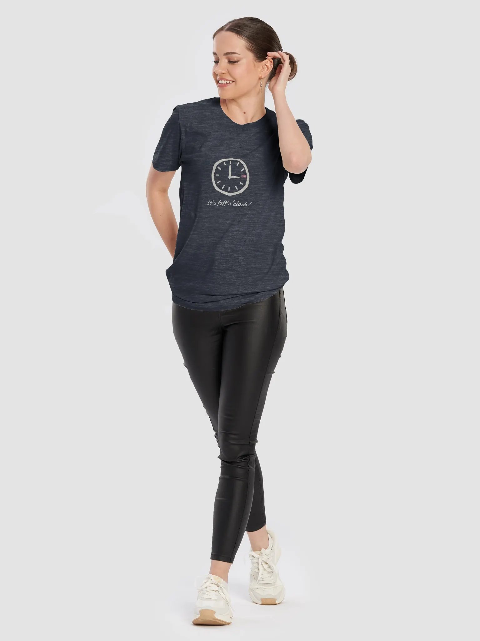 Faff o'clock t shirt (dark) product image (29)