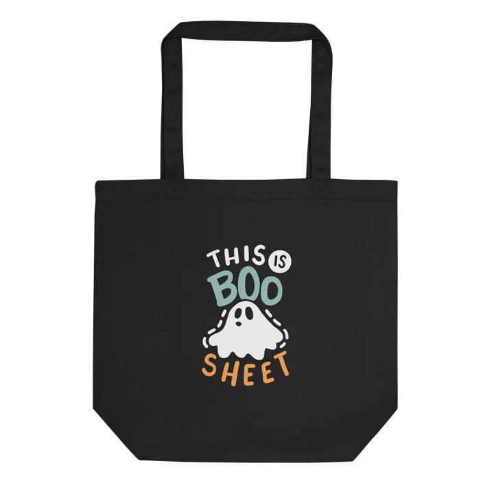 This Is Boo Sheet-Tote Bag-Black product image (2)