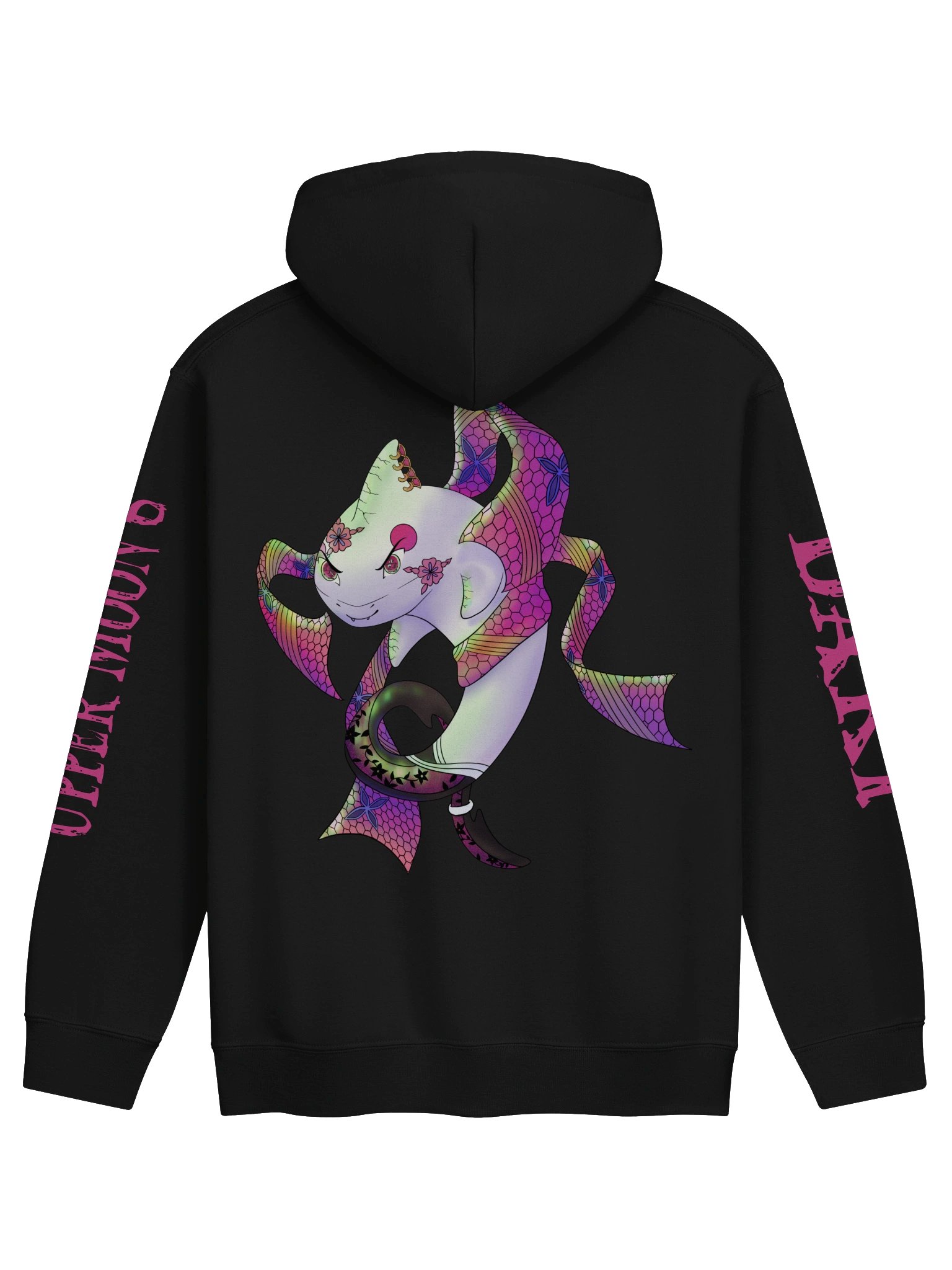 Sharki Hoodie w/ Colored Text product image (1)