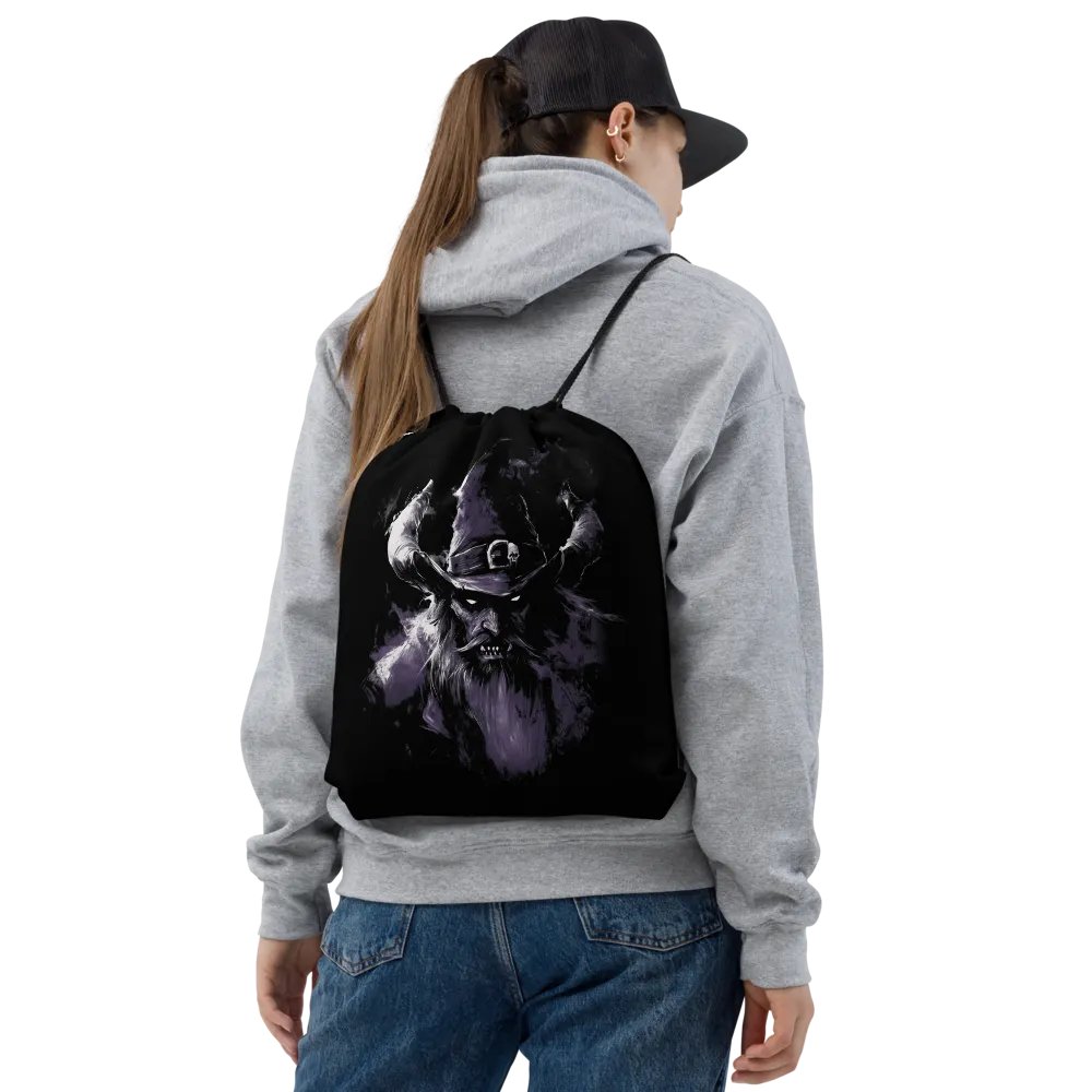 Dark Viking Drawstring Bag product image (2)