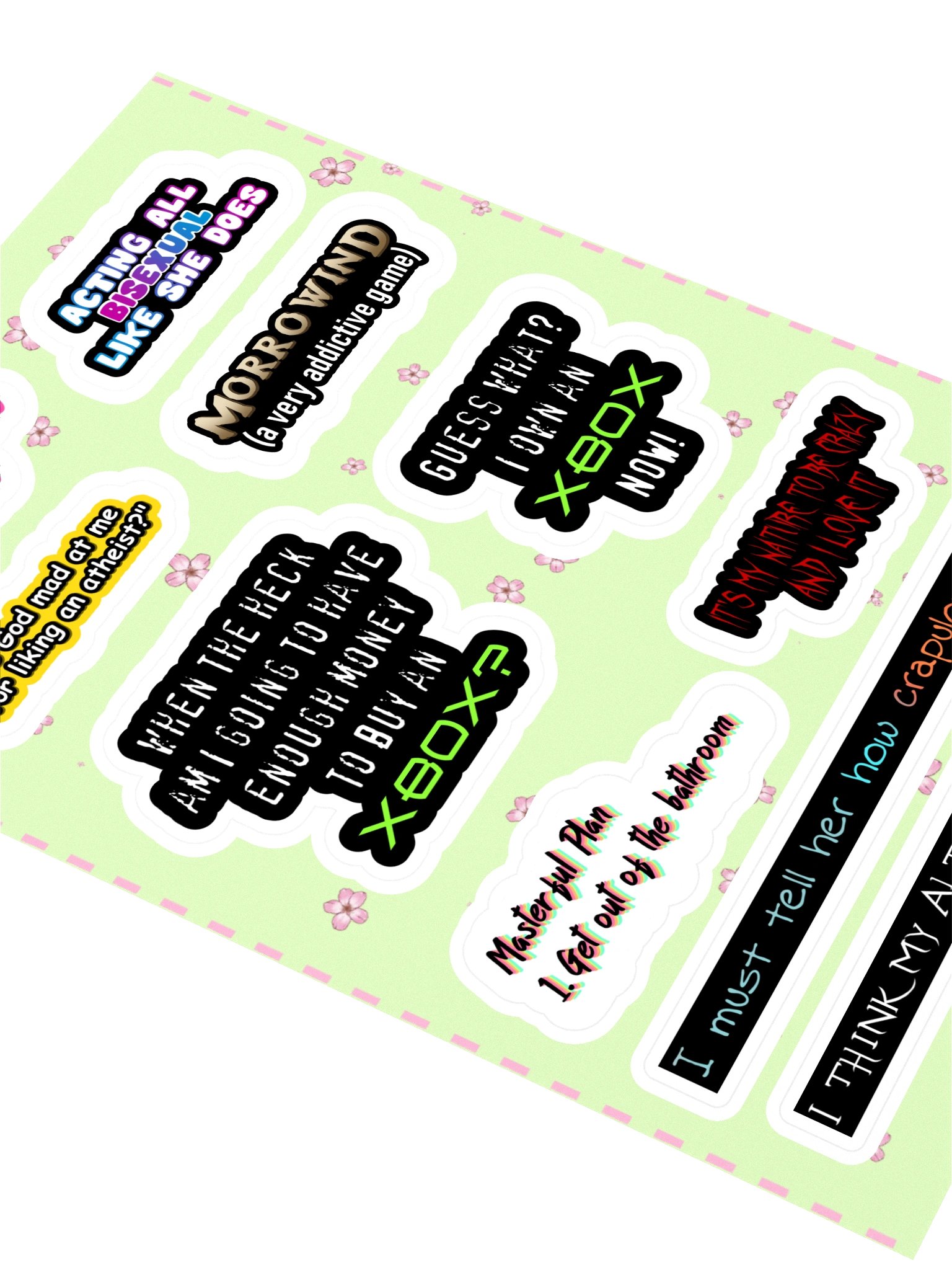 Dear Diary, 2005 Sticker Sheet product image (3)