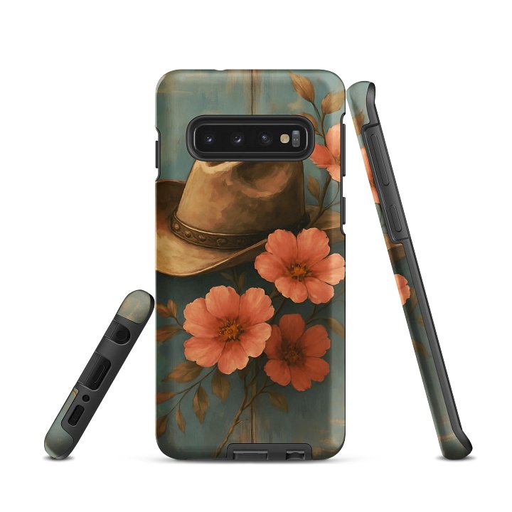 Floral Cowboy Hat Samsung® Tough Case product image (1)