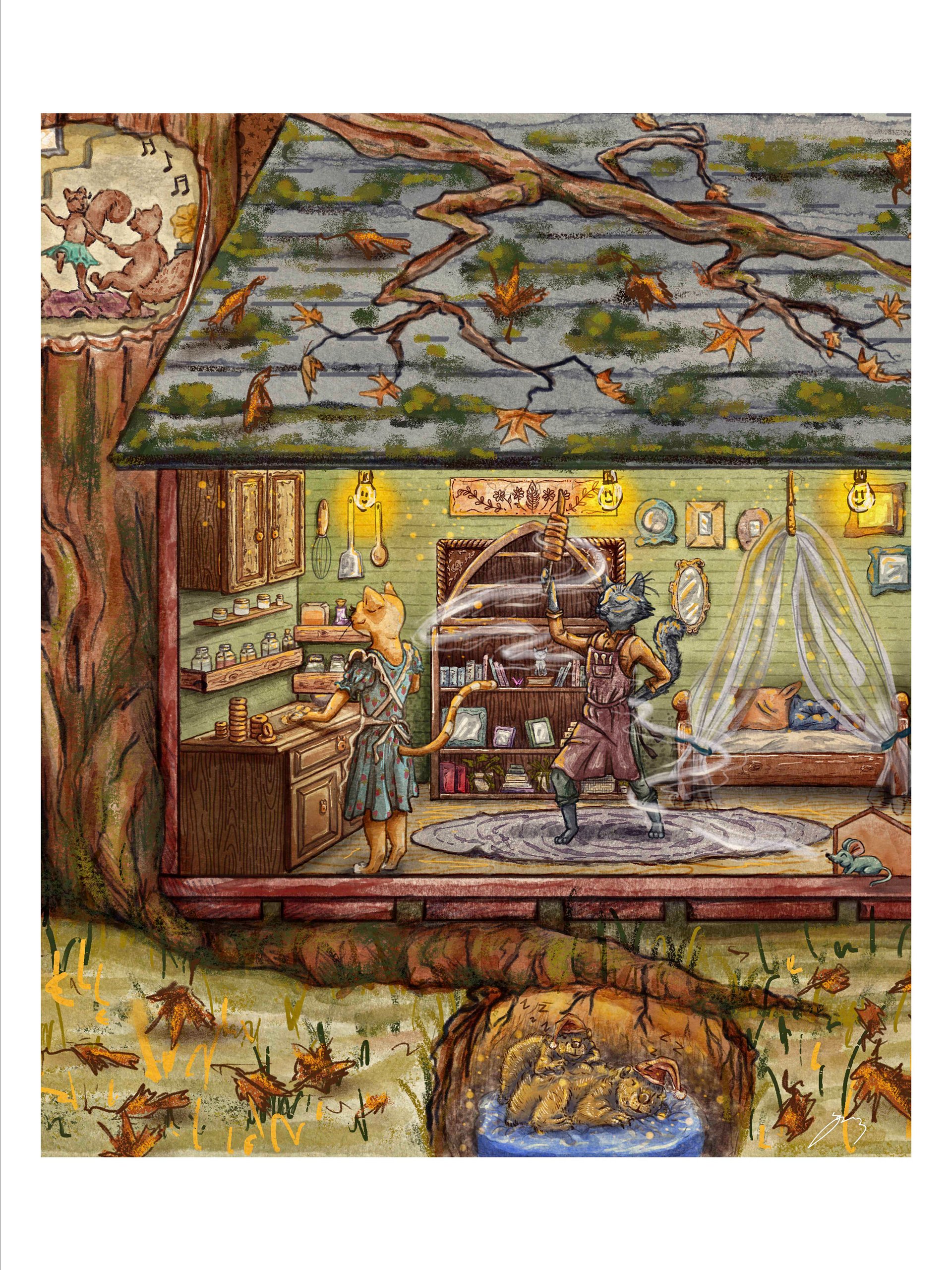 Cider Donut Craze Print product image (2)