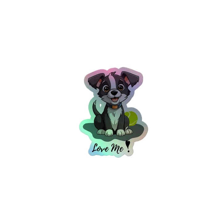 Pawsitively Holographic Puppy Sticker Sheet product image (1)