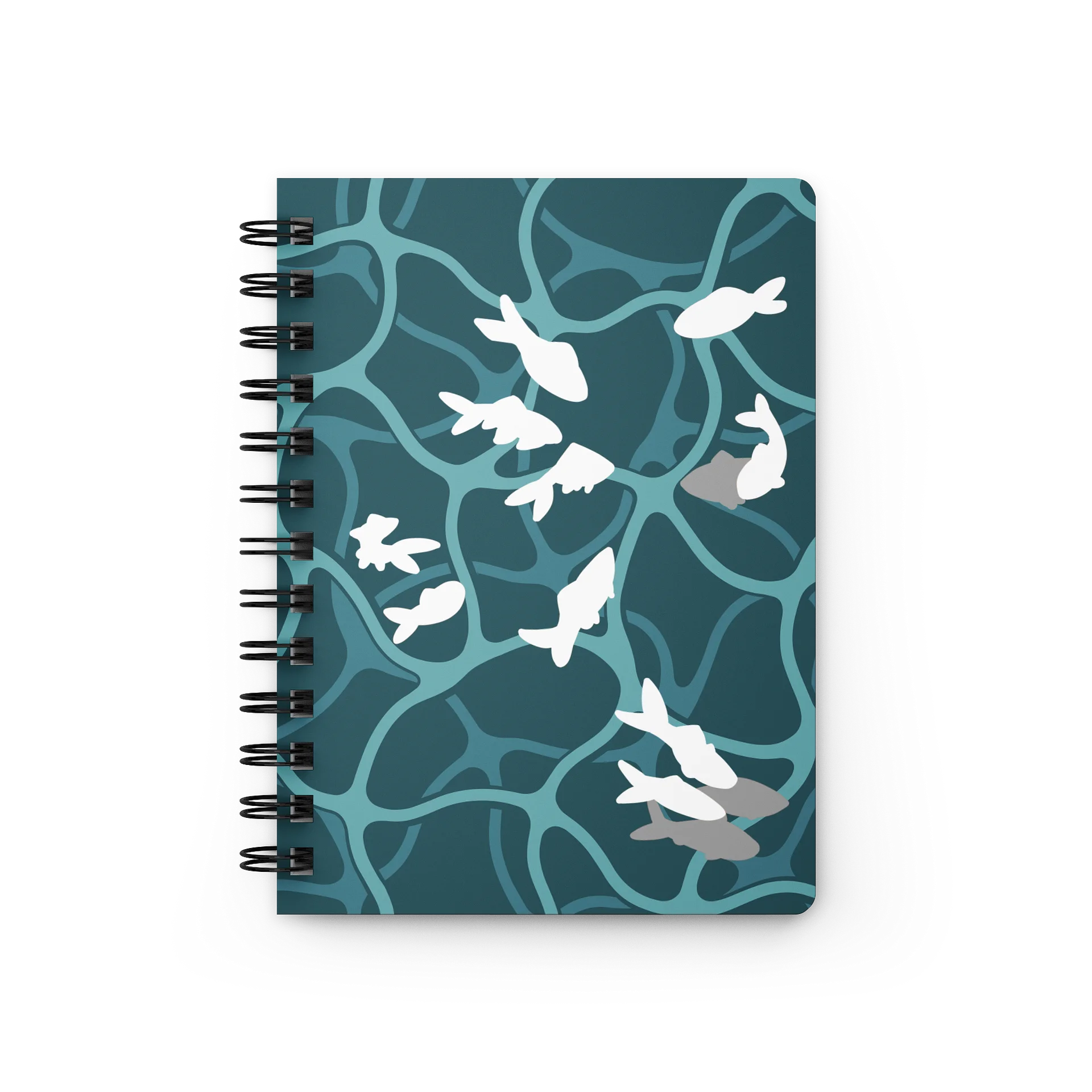 Spiral Bound Fishy Notebook product image (1)