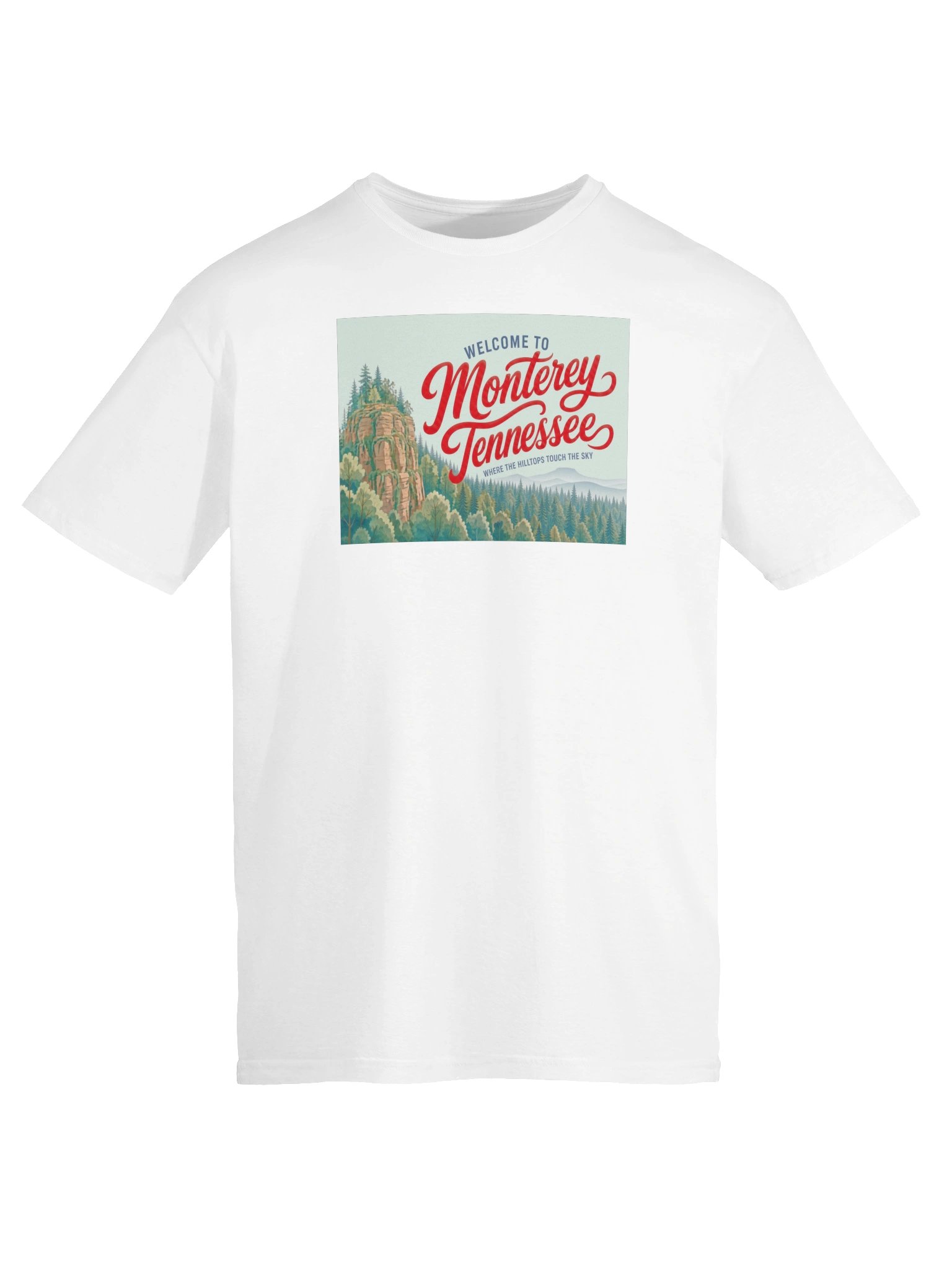 Mural & Main Monterey, Tennessee Mural T-Shirt product image (5)