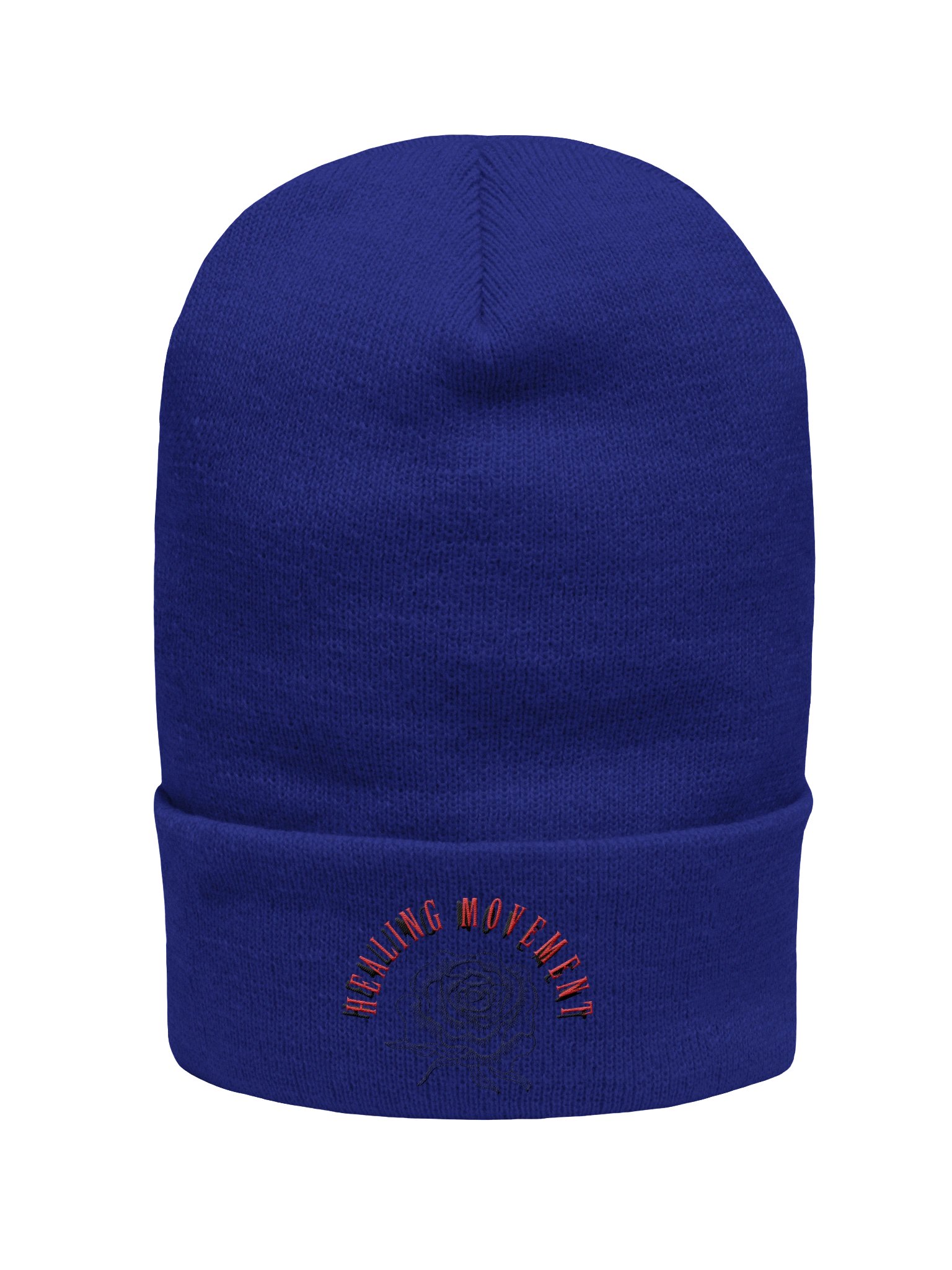 Healing Movement Embroidered Beanie product image (1)