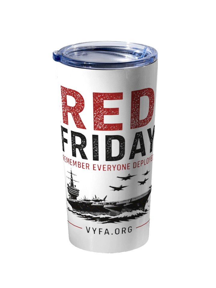 BOLD RED Friday 'Remember Everyone Deployed' 20oz Tumbler product image (2)